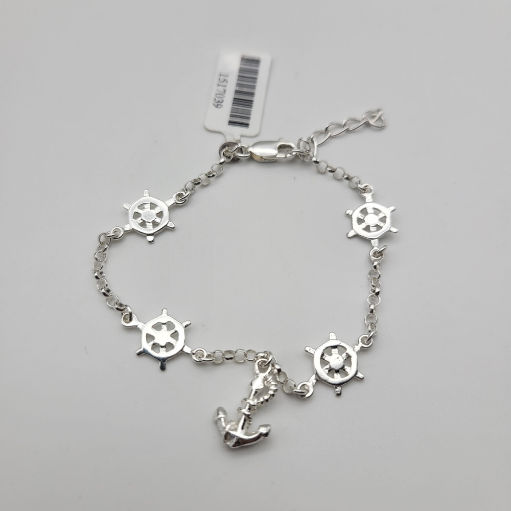 Sterling Silver Nautical Bracelet